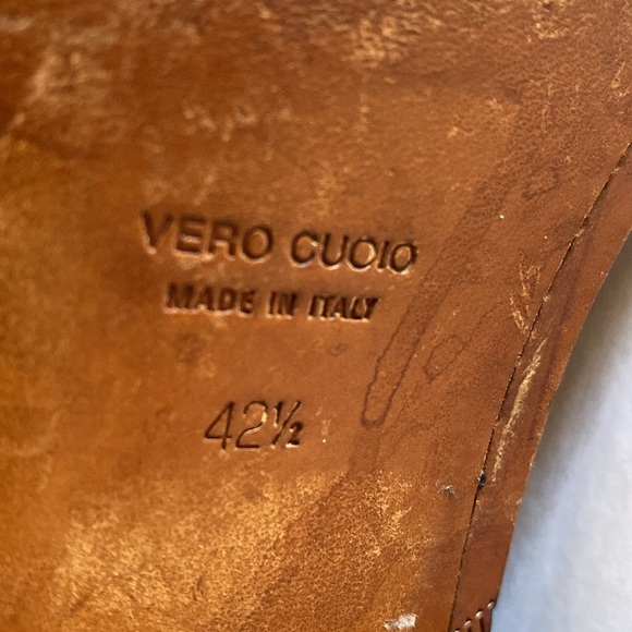 SUIT SUPPLY Men’s Double Monk Strap Brown Pebbled Leather 9.5. Made in Italy - Picture 5 of 9